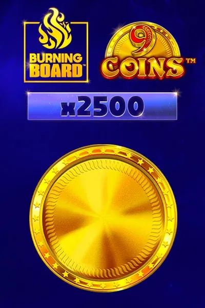 9 Coins Burning Board Slot — VegasHero Casino AT