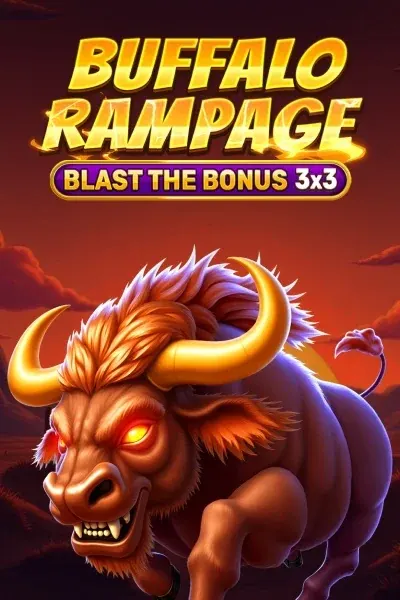 Buffalo Rampage - Blast The Bonus 3x3 | VegasHero Casino AT